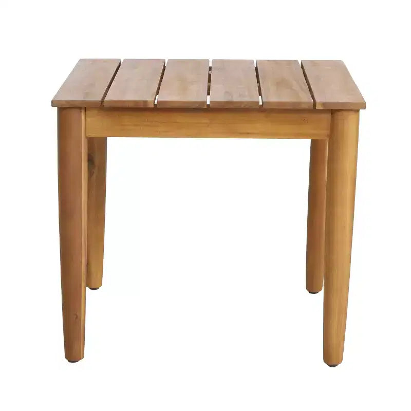 Christopher Knight Home Ananya Modern Patio Acacia Wood Seating Set with Slatted Side Table