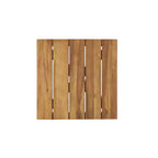 Christopher Knight Home Asha Modern Patio Acacia Wood Seating Set with Slatted Side Table