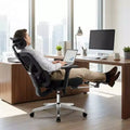 Office Chair with Adjustable Lumbar Support  High-Back Desk & Gaming Chair with 3D Armrests, Headrest & Rolling Swivel  Comfortable Mesh Chair