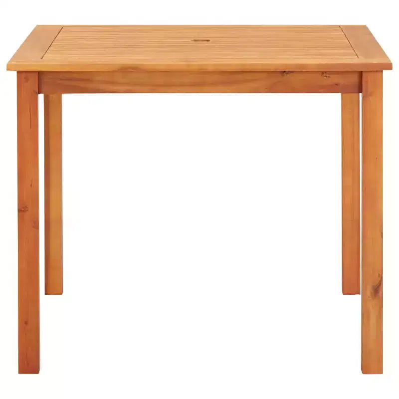vidaXL Ensemble de salle à manger d'extérieur 3 pièces en bois d'acacia massif avec coussins