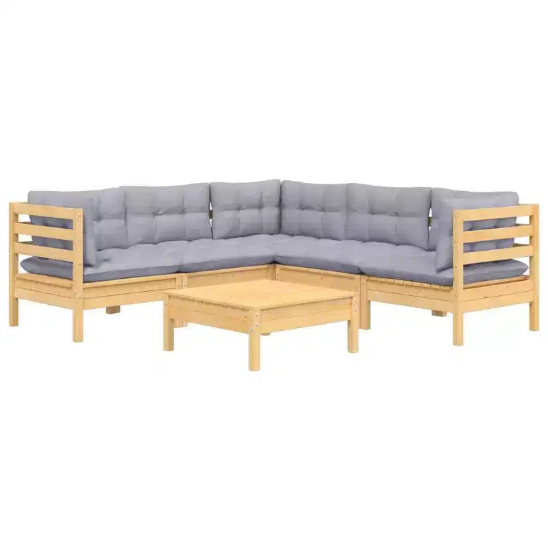 vidaXL Stylish Outdoor Lounge Set with Cushions