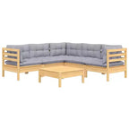 vidaXL Stylish Outdoor Lounge Set with Cushions