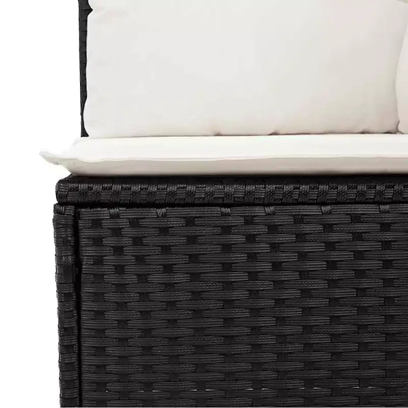 vidaXL Salon de jardin moderne avec coussins de diverses couleurs