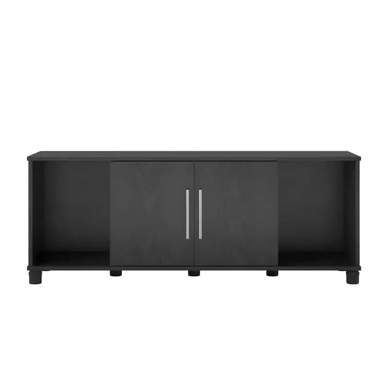 GDFStudio Elmbrook Wooden Shoe Storage Bench with Four Storage Compartments