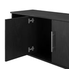 GDFStudio Elmbrook Wooden Shoe Storage Bench with Four Storage Compartments