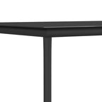 vidaXL Garden Dining Set with Cushions, Poly Rattan and Steel