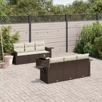 vidaXL Modular Patio Sofa Set with Cushions in Different Colors