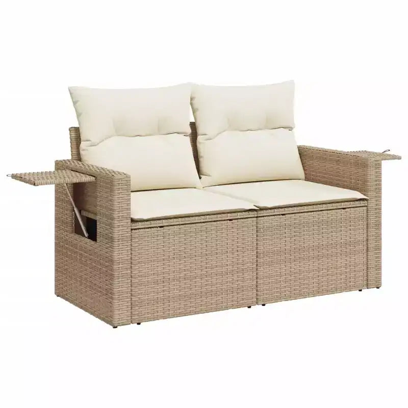 vidaXL Modular Patio Sofa Set with Cushions in Different Colors