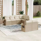 vidaXL Stylish Modular Patio Sofa Set with Cushions in Different Colors