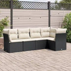 vidaXL Outdoor Sofa Set with Cushions - Multiple Colors