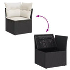 vidaXL Garden Sofa Set with Cushions in Various Colors