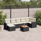vidaXL Salon de jardin élégant avec coussins