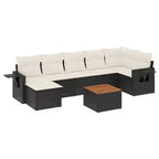vidaXL Snazzy Garden Sofa Set with Cushions