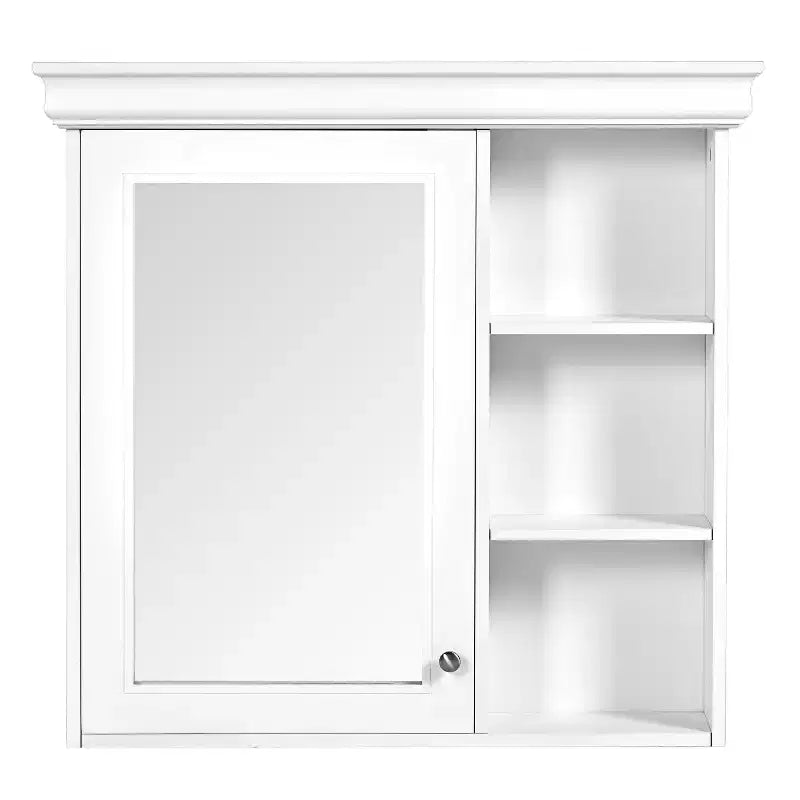 GDFStudio Bella 30 Armoire de toilette murale moderne avec miroir et 3 étagères