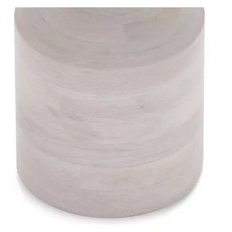 Norbury 16 inch Wide Solid Mango Boho Accent Table, Assembled