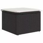 vidaXL Salon de jardin modulaire avec coussins en plusieurs couleurs