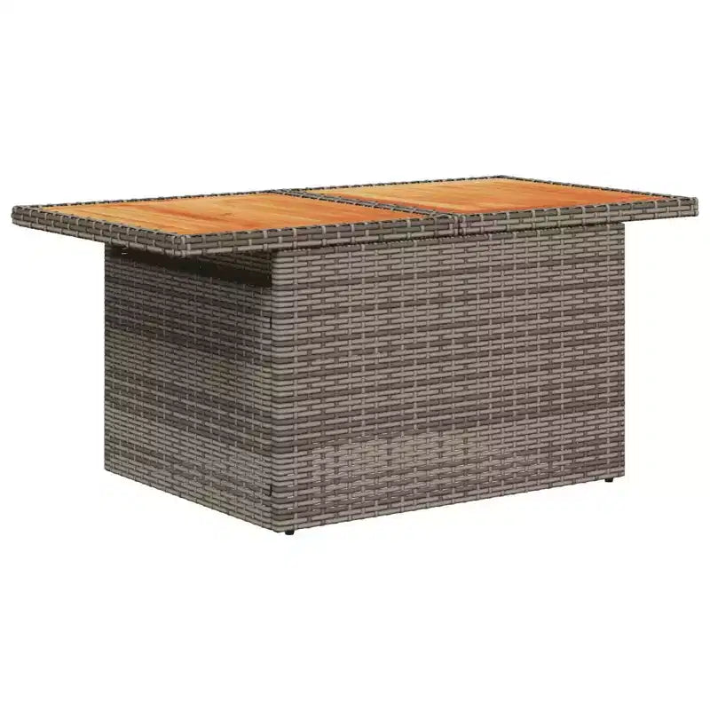 vidaXL Garden Sofa Set PE Rattan 9 Piece Set