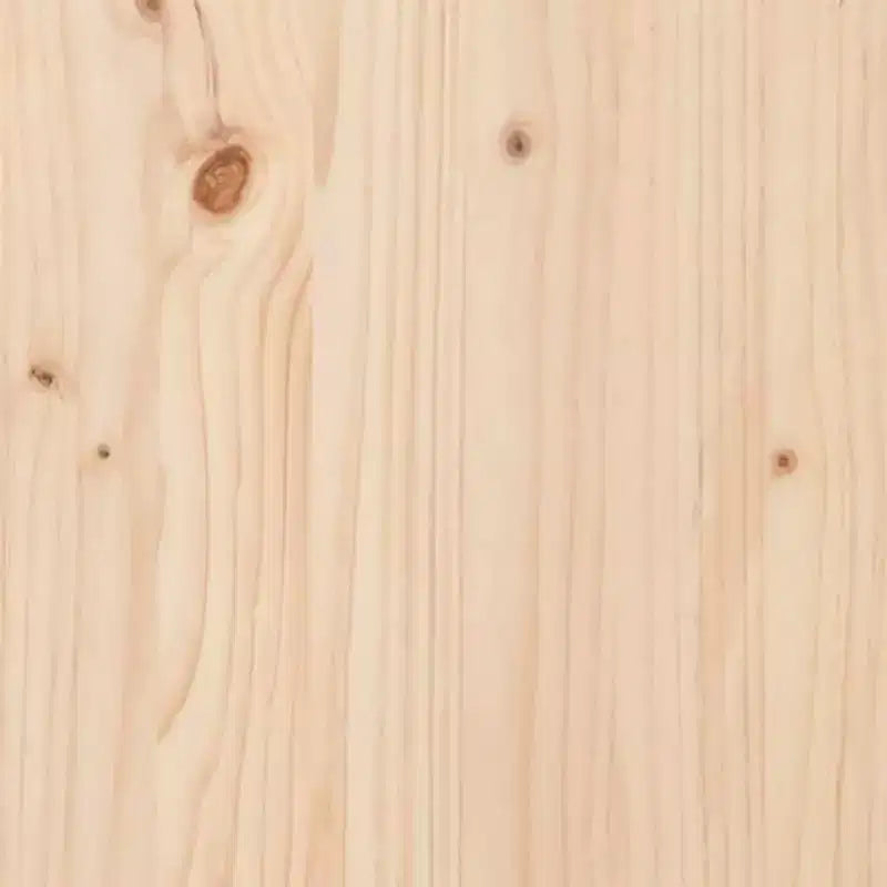 vidaXL Salon de jardin en bois rustique avec coussins