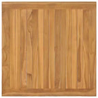 vidaXL 5 Piece Patio Dining Set Solid Teak Wood