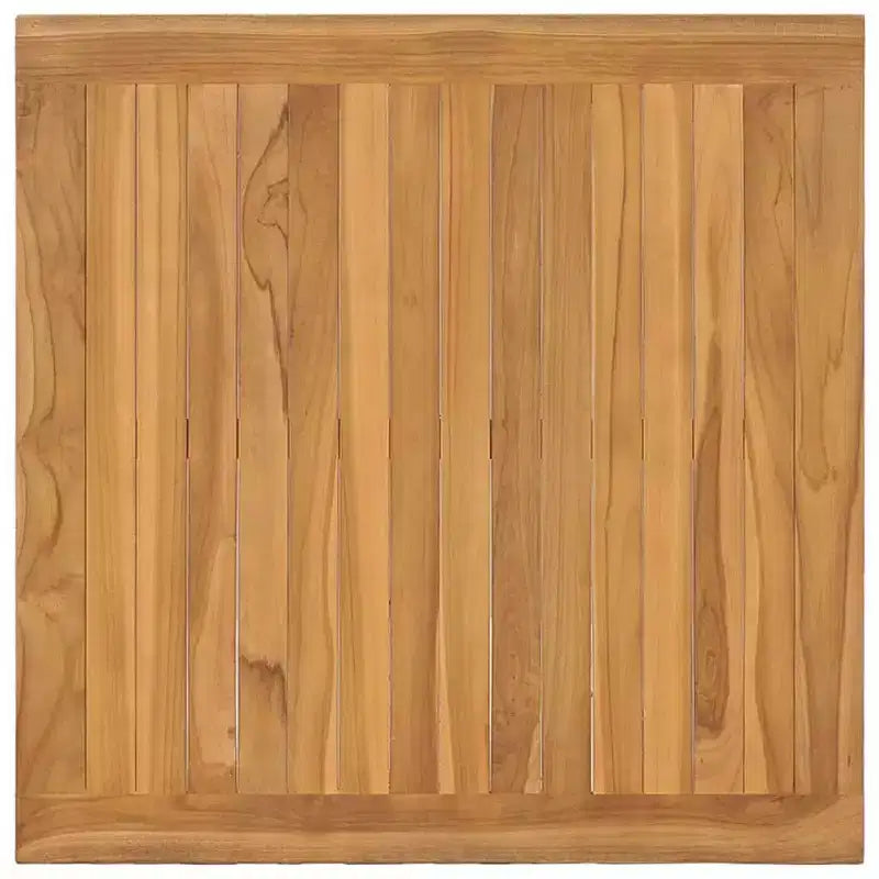 vidaXL 5 Piece Patio Dining Set Solid Teak Wood