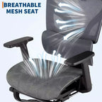 3Rd Gen Ergonomic High Back Mesh Office Chair with Footrest, 4d Adjustable Armrests & Dynamic Lumbar Support for Home Office