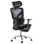 3Rd Gen Ergonomic High Back Mesh Office Chair with Footrest, 4d Adjustable Armrests & Dynamic Lumbar Support for Home Office