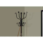 Clihome 74 Metal Freestanding Coat Rack 8 Hooks Hall Tree Entryway Bedroom