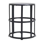 Christopher Knight Home Orietta Lot de 3 chaises longues d'extérieur réglables en corde avec table d'appoint en carrelage céramique