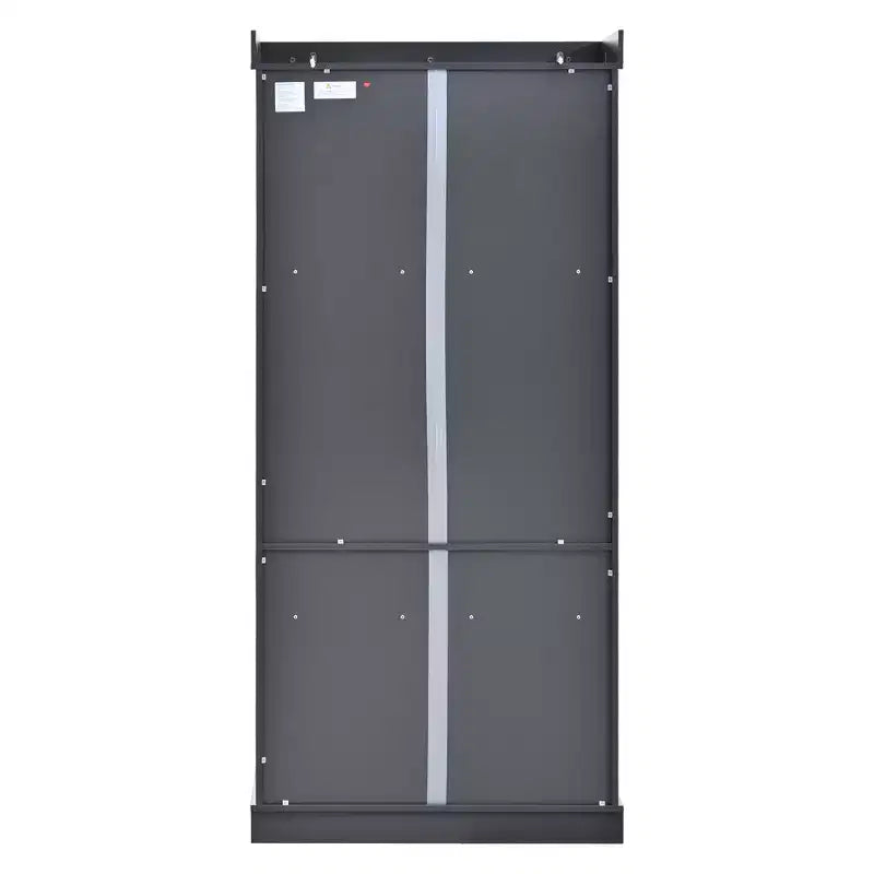 Whisen 77''H Freestanding Kitchen Storage Pantry, Large Dining Storage Cabinet Cupboard Sideboards With Door Shelves, Adjustable Shelves