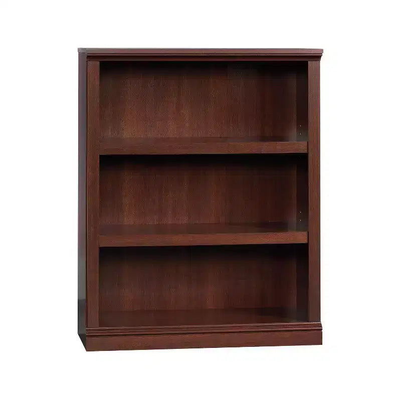 HomeStock 3 Shelf Bookcase - Select Collection, Adjustable Shelves, Living Room Storage