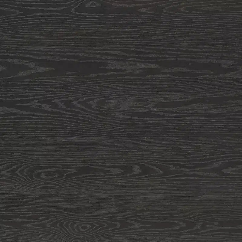 Chaise de salle à manger à dossier bas incurvé en tissu taupe Fuske Wood Finish (lot de 2) - iNSPIREQ