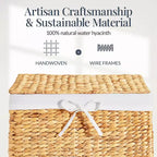 Best Choice Products Laundry Hamper w/ Lid, Handwoven Laundry Basket, w/ Removable Liner & Built-in Handles