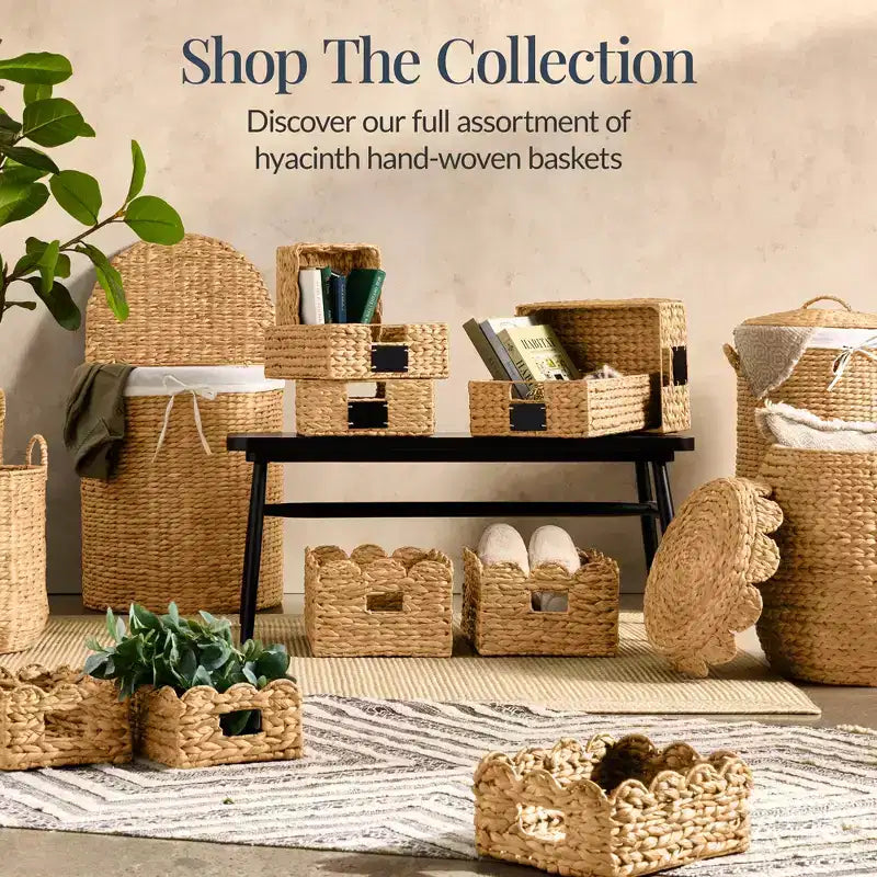 Best Choice Products Laundry Hamper w/ Lid, Handwoven Laundry Basket, w/ Removable Liner & Built-in Handles
