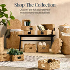 Best Choice Products Laundry Hamper w/ Lid, Handwoven Laundry Basket, w/ Removable Liner & Built-in Handles