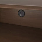 Table de chevet Jenny Lind Cubby avec 1 tiroir et prise électrique