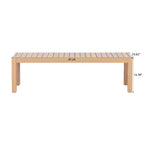 Christopher Knight Home Phanupong Salon de jardin moderne 3 pièces en bois d'acacia avec tressage en corde et design à lattes