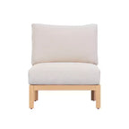 Christopher Knight Home Phanupong Salon de jardin moderne 3 pièces en bois d'acacia avec tressage en corde et design à lattes