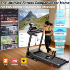 Treadmills on Sale, Treadmills Clearance, 3.0HP Folding Treadmill with Manual Incline, 64 Programs, Bluetooth, 300 lb Capacity