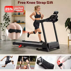 3.75HP Smart Digital Folding Exercise Machine - Electric Motorized Treadmill