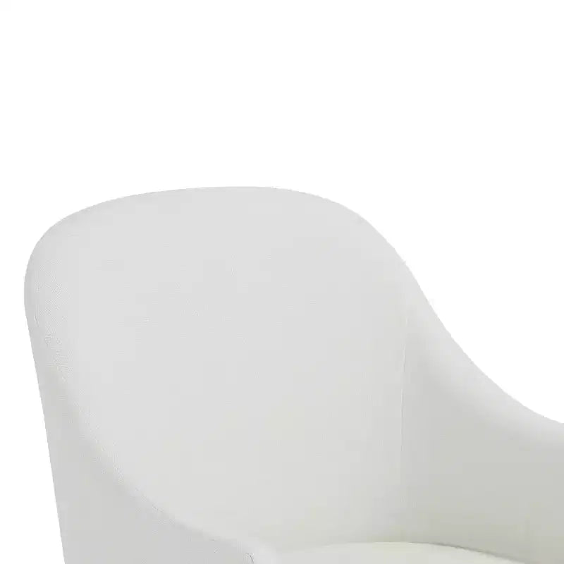 Christopher Knight Home Narong Chaises de salle à manger modernes en fer rembourrées avec pieds en métal étain forgé (lot de 2)