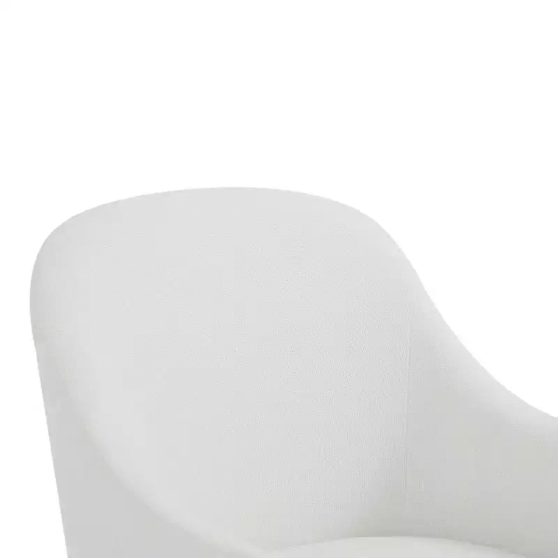Christopher Knight Home Narong Chaises de salle à manger modernes en fer rembourrées avec pieds en métal étain forgé (lot de 2)