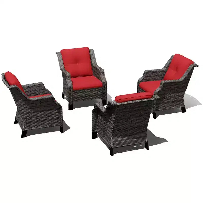 UPTIOT Modular Outdoor Lounge Chair with 350lbs Capacity