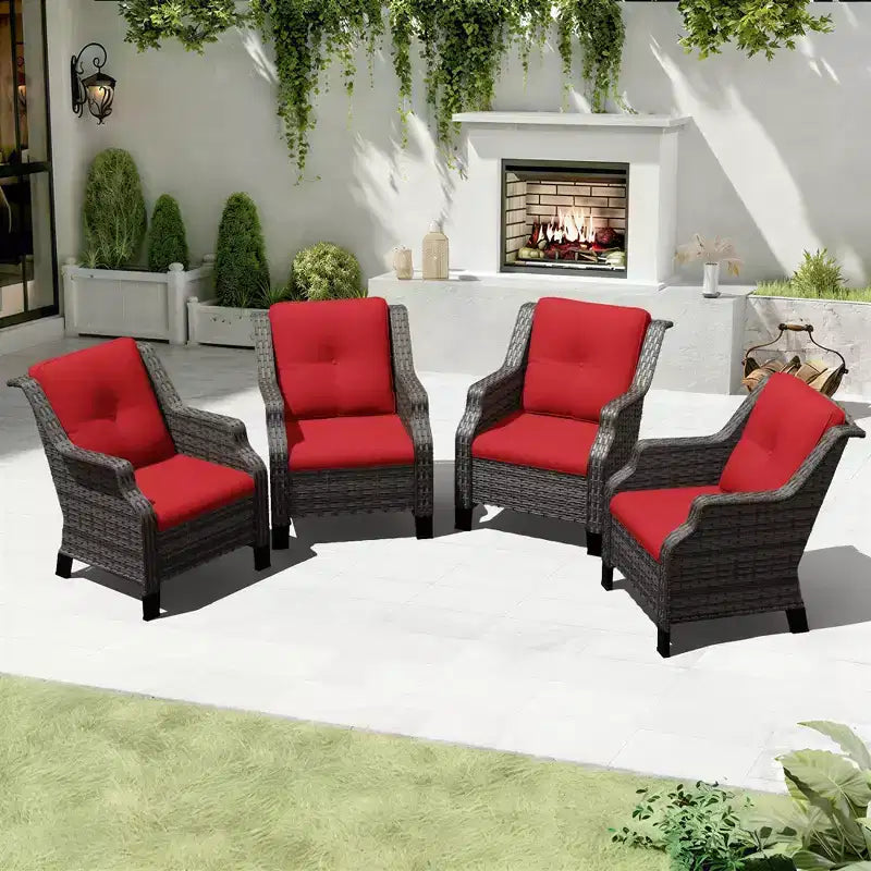 UPTIOT Modular Outdoor Lounge Chair with 350lbs Capacity