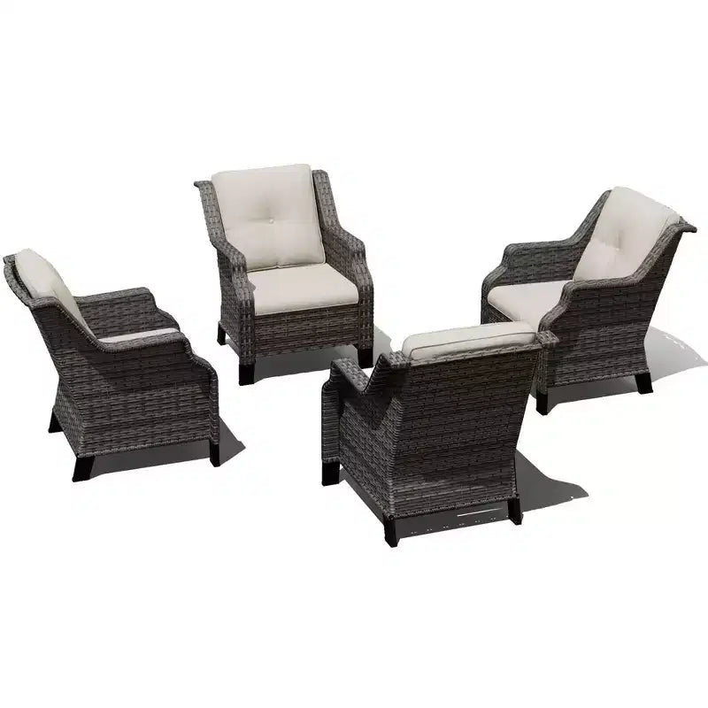 UPTIOT Modular Outdoor Lounge Chair with 350lbs Capacity