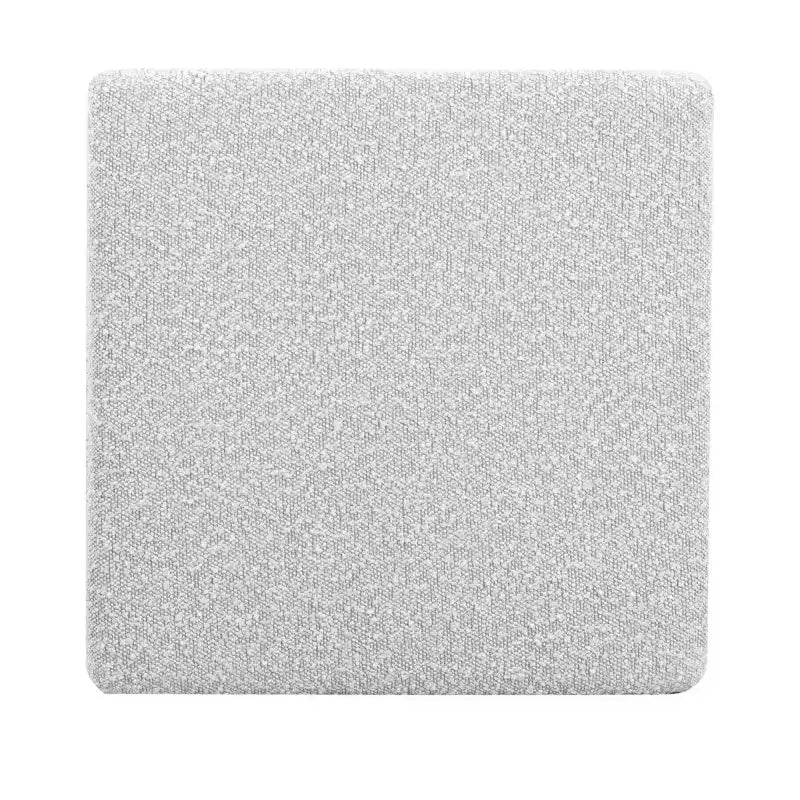 Pouf de rangement en bouclé Becka Square - SFV6101 - Safavieh Couture