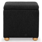 Becka Square Boucle Storage Ottoman - SFV6101 - Safavieh Couture