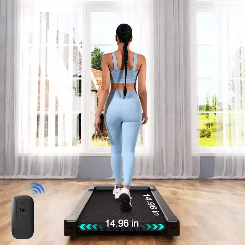 Tapis de course Superun Walking Pad avec inclinaison manuelle de 6 %, vitesse de 0,96 à 6,1 km/h, 2,5 CV, capacité de 136 kg