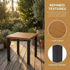 Lantine Square Outdoor Side Table