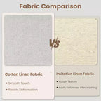 Modern Upholstered Dining Chairs. Modern Woven Fabric Kitchen Chairs for Dining Table. Comfortable Dining Room Chair for Home Living Room. Gray