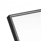 Dovelina Black Metal-framed 71H Freestanding Full Length Mirror Decorative 36H Bathroom Mirror for Living Room Entryway Bedroom, Arch/Rectangle